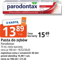E.Leclerc Pasta do zębów Parodontax oferta