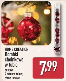 ALDI Home Creation Bombki choinkowe w tubie oferta
