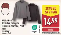 ALDI Up2fashion koszulka z długim rękawem damska oferta
