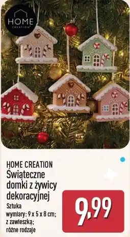 ALDI Home Creation Świąteczne domki z żywicy dekoracyjnej oferta
