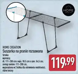 ALDI Home Creation Suszarka na pranie rozsuwana oferta