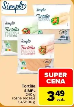 Carrefour Tortilla SIMPL oferta