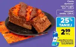 Carrefour Ciasto dyniowe oferta