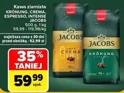 Carrefour Kawa ziarnista Jacobs oferta