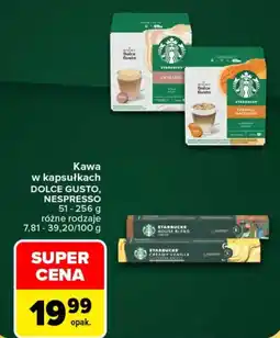 Carrefour Kawa w kapsułkach Dolce Gusto, Nespresso oferta