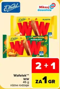Carrefour Wafelek WW oferta
