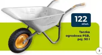 Taczka ogrodowa PSB