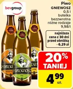 Carrefour Piwo Gniewosz oferta