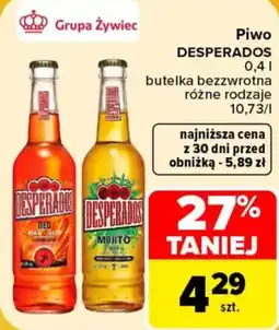 Carrefour Piwo DESPERADOS oferta