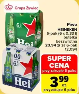 Carrefour Piwo Heineken oferta