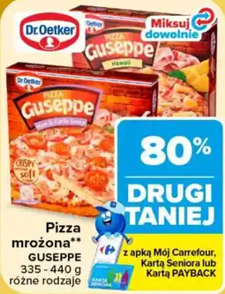 Carrefour Pizza mrożona guseppe oferta
