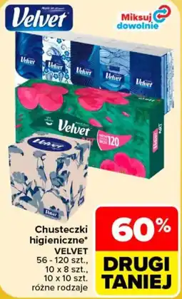 Carrefour Chusteczki higieniczne Velvet oferta