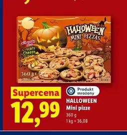 Lidl Mini pizze Halloween oferta