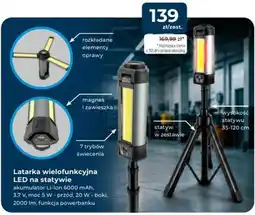 Mrówka Latarka wielofunkcyjna LED na statywie oferta