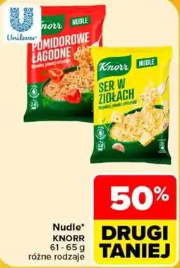 Carrefour Nudle Knorr oferta