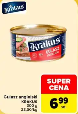 Carrefour Gulasz angielski Krakus oferta