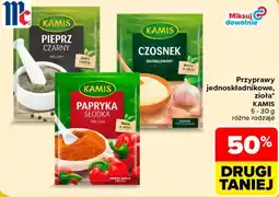 Carrefour Przyprawy jednoskładnikowe, zioła Kamis oferta