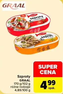 Carrefour Szproty GRAAL oferta