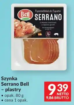 Makro Szynka Serrano Bell oferta