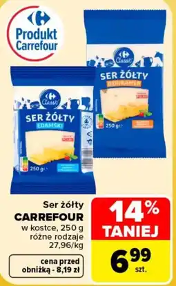 Carrefour Ser żółty CARREFOUR oferta
