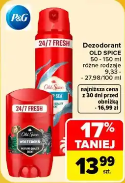 Carrefour Dezodorant Old Spice 24/7 Fresh oferta