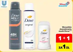 Carrefour Wszystkie dezodoranty marki Dove oferta