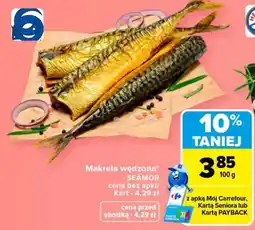 Carrefour Makrela wędzona SEAMOR oferta
