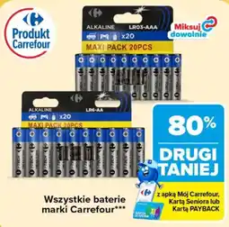 Carrefour Wszystkie baterie marki Carrefour oferta