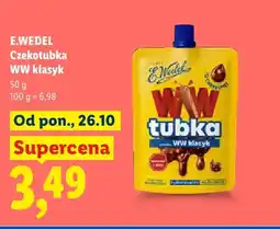 Lidl Czekotubka E.Wedel WW klasyk oferta