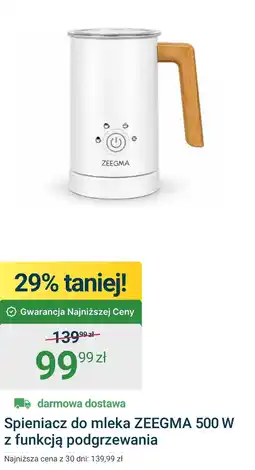 ERLI Spieniacz do mleka Zeegma oferta