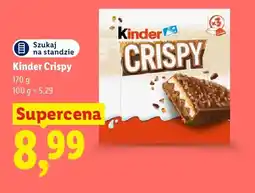 Lidl Baton Kinder Crispy oferta