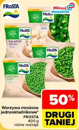 Carrefour Warzywa mrożone jednoskładnikowe frosta oferta