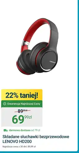 ERLI Słuchawki Lenovo oferta