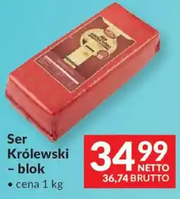 Makro Ser Królewski - blok oferta