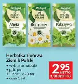 Makro Herbatka ziołowa Zielnik Polski oferta