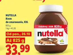 Lidl Krem do smarowania Nutella XXL oferta