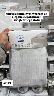 Pepco Obrus Pepco Festive 140x240 cm oferta