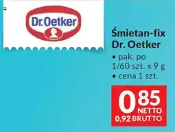 Makro Śmietan-fix Dr. Oetker oferta