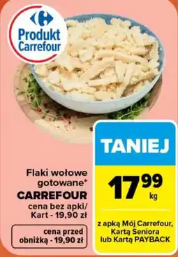 Carrefour Flaki wołowe gotowane CARREFOUR oferta