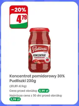 Dino Koncentrat pomidorowy 30% Pudliszki oferta