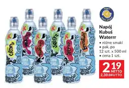 Makro Napój Kubuś Waterrr oferta