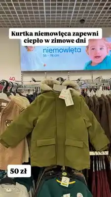Pepco Kurtka niemowlęca Pepco Baby oferta