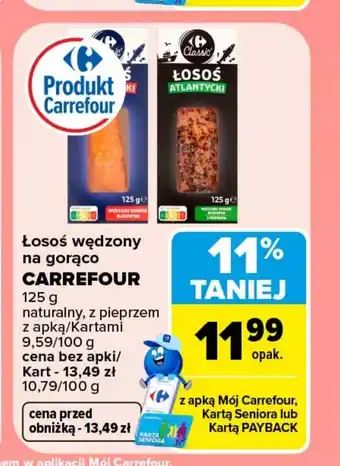 Łosoś wędzony Carrefour
