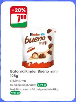 Dino Batoniki Kinder Bueno mini oferta