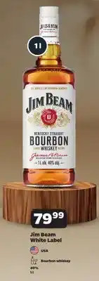Netto Bourbon whiskey Jim Beam White Label oferta