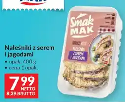 Makro Smak MAK Naleśniki z serem i jagodami oferta