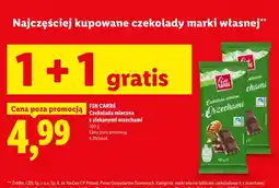 Lidl Czekolada mleczna z siekanymi orzechami Fin Carré oferta