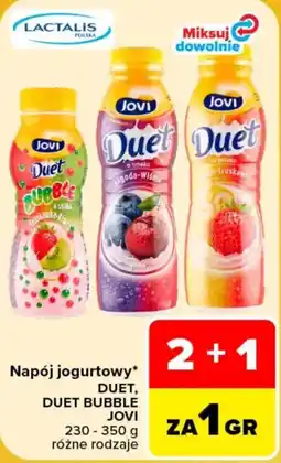 Carrefour Napój jogurtowy DUET DUET BUBBLE JOVI oferta
