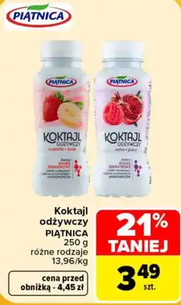 Carrefour Koktajl odżywczy PIĄTNICA oferta