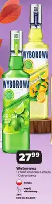 Netto Wyborowa Fresh limonka & mięta oferta